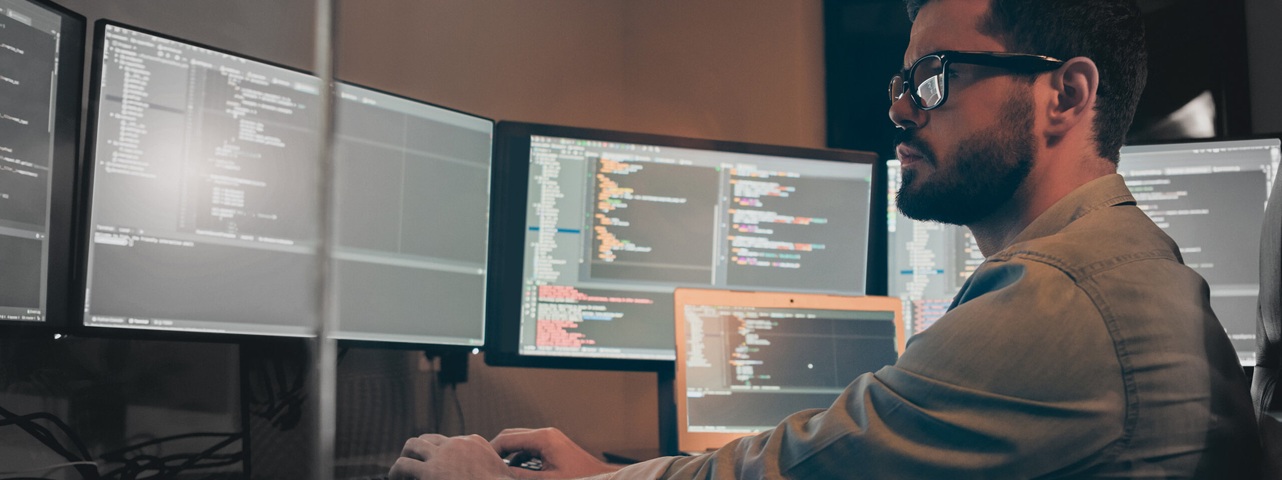 Test engineer testing Software